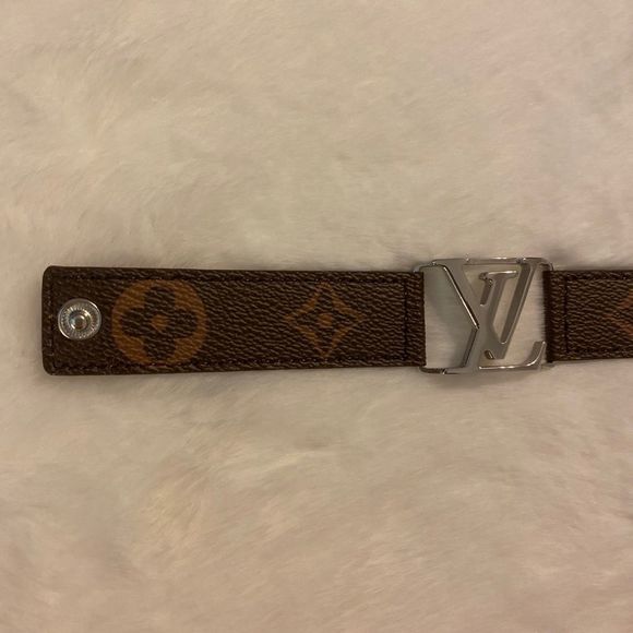 Upcycled Leather Luxury Bracelet Handmade - Picture 3 of 4